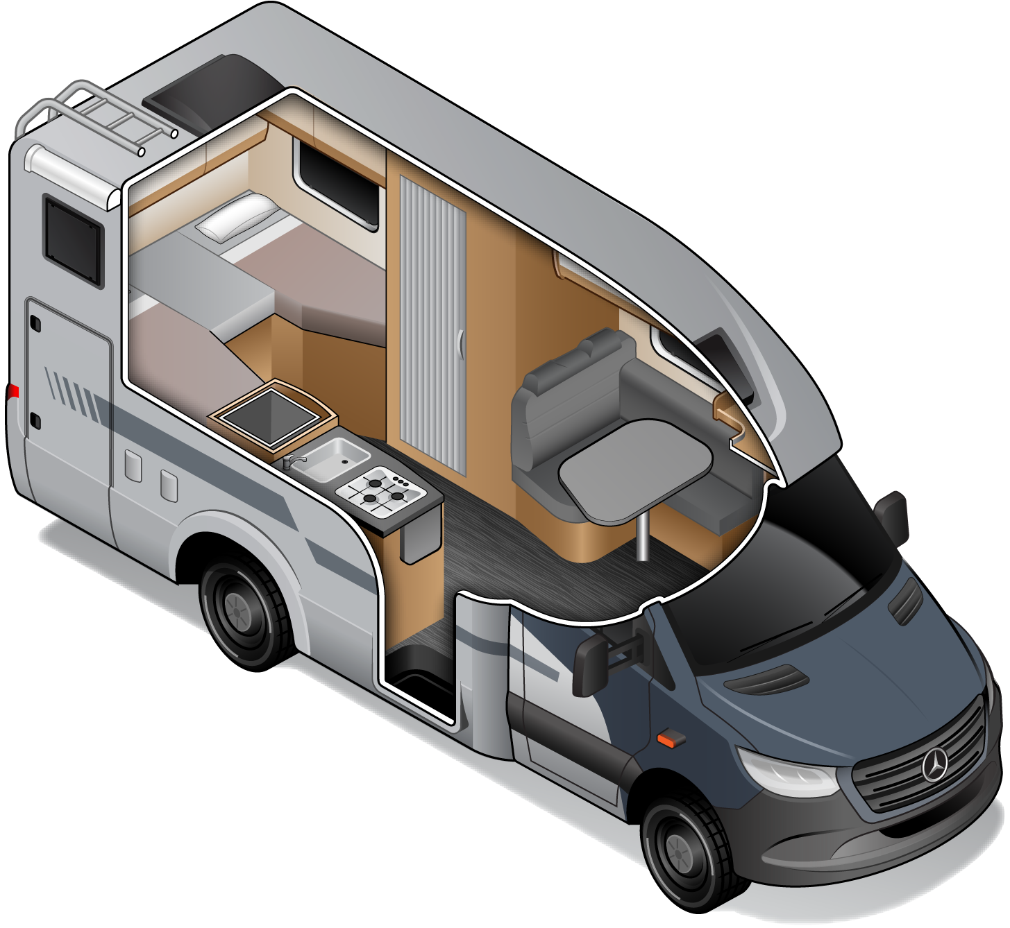 HYMER 4x4 NZ MLT CrossOver 4x4 Motorhome NZ Wilderness